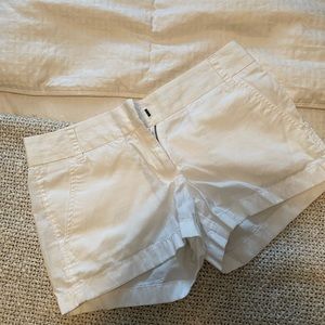 J Crew Chino broken in shorts. Size 0